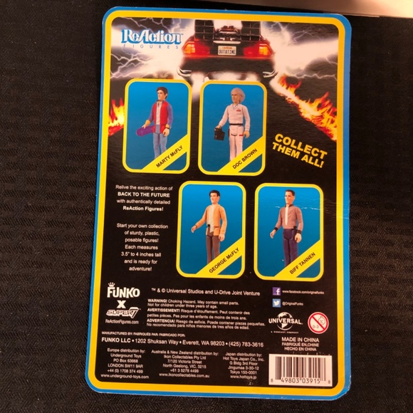 Unpunched Back To The Future: Marty Mcfly Reaction Figure - Picture 7 of 10